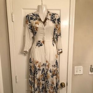 Free People Long Sleeve Maxi